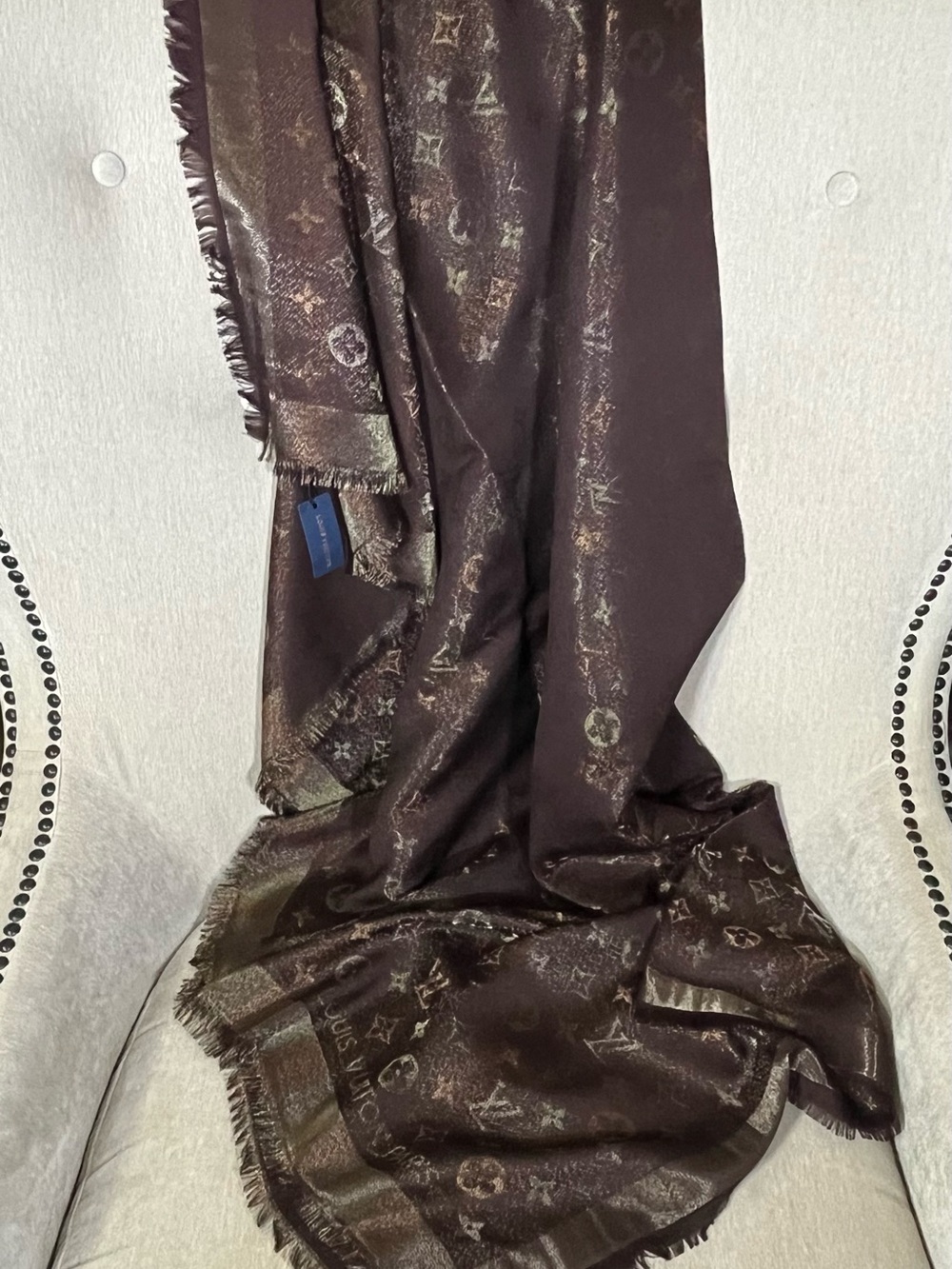 Brown scarf unisex